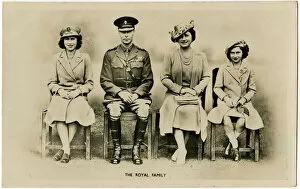 Images Dated 19th April 2016: The British Royal Family - King George VI and family