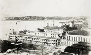 British Royal Navy dockyard, Kowloon Hong Kong