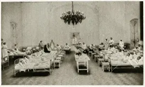 Wards Prints: A British- Russian hospital at Petrograd 1916