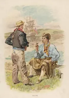 Worn Prints: British Sailors C18