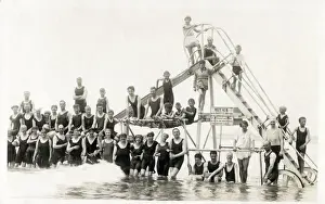 Swimsuits Prints: British Seaside - Water Slide