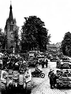 Motor Cycle Gallery: The British Second Army in Valkenswaard, Holland; Second Wor