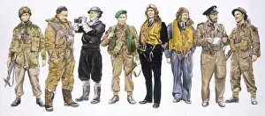 Airmen Prints: British service personnel on D-Day
