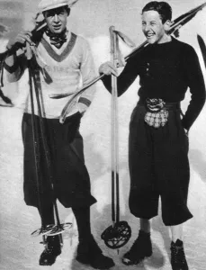 Images Dated 16th April 2012: British skiers