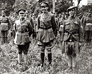 British soldiers decorated with VCs, WW1 British soldiers decorated with VCs, WW1