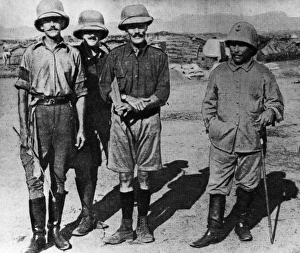 British soldiers at Gama, Cameroon, Africa, WW1 British soldiers at Gama, Cameroon, Africa, WW1