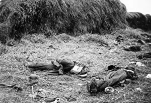 British soldiers Heule Battlefield Belgium 15th October 1918
