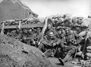 Images Dated 26th August 2011: British soldiers at Le Touquet, France, WW1