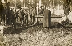 British Soldiers at Muslim Burial - Gallipoli