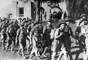 Images Dated 6th December 2011: British soldiers after surrender of Singapore, 1942