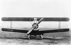 British Sopwith F1 Camel biplane, WW1