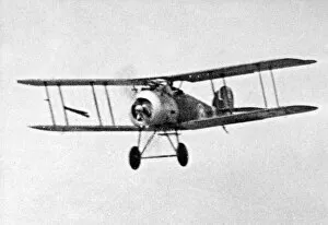 British Sopwith Snipe Mark 1 biplane, WW1