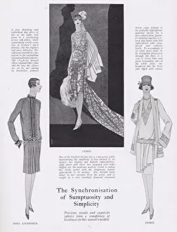 British Spring fashions from Isobel and Dora Ainsworth, 1927