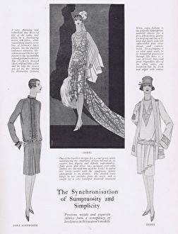 British Spring fashions from Isobel and Dora Ainsworth, 1927 British Spring fashions from Isobel and Dora Ainsworth, 1927