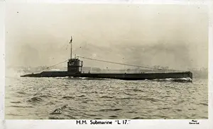British submarine HMS L17