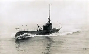 Rover Prints: British submarine Rover