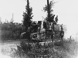 British supply tank 1917