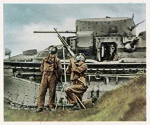 Tanks Prints: British Tank / 1932