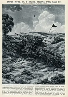 British tank Mark IVA by G. H. Davis