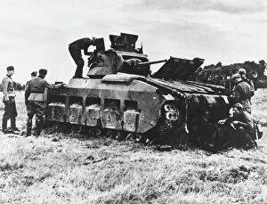 Ww 2 Collection: British tank WWII