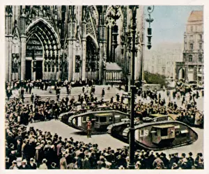 Tanks Prints: British Tanks / Koln / 1921