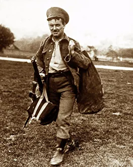 A British Tommy in WW1