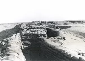 Images Dated 7th October 2011: British trenches after fall of Gaza, Palestine, WW1