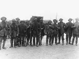 Exhausted Prints: British troops 1916