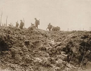 British troops, Battle of Flanders, WW1