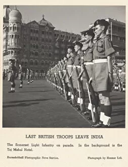 Frontier Gallery: Last British Troops Leave India