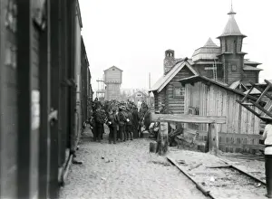 British troops at Medevja-Gora, Russian Civil War