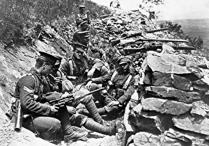 British troops in Salonika during WW1