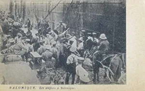 British Troops in Thessaloniki - WWI