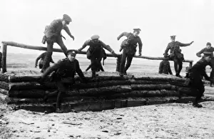 British troops in training, WW1
