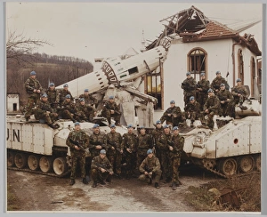 Images Dated 23rd August 2016: British troops - United Nations Protection Force (UNPROFOR)