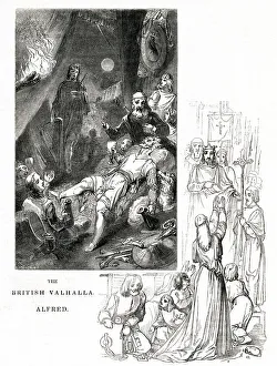 Images Dated 27th June 2019: The British Valhalla -- King Alfred