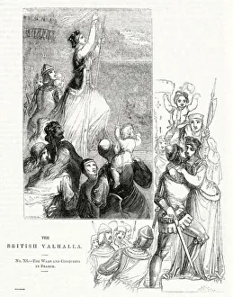 Images Dated 24th December 2019: The British Valhalla -- The Wars and Conquests in France