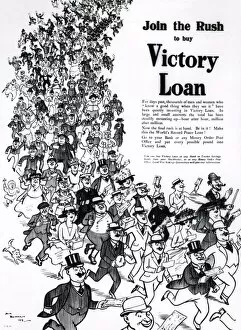 Images Dated 8th November 2011: British Victory Loan advertisement, WW1