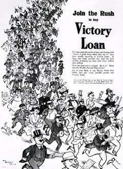 Images Dated 8th November 2011: British Victory Loan advertisement, WW1