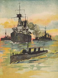 British warships WW1