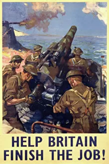Images Dated 19th January 2009: British WWII poster