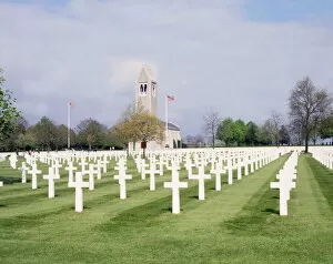 Images Dated 26th April 2021: Brittany American Cemetery, Saint-James, France