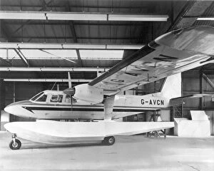 Hangar Gallery: Britten-Norman BN2 Islander G-AVCN on a full-size float
