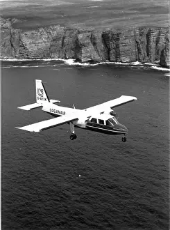 Britten-Norman BN2A-8 Islander G-AYXK of Loganair