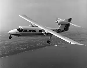 Britten Prints: Britten-Norman BN2A MkIII Trislander G-AZZM