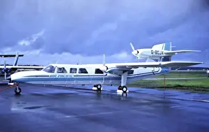 1974 Prints: Britten Norman Trislander of Air Pacific at Farnboro