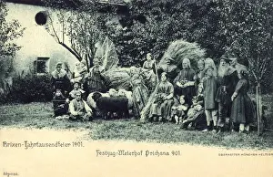 Tyrol Prints: Brixen Thousand Year Festival, Tyrol, Austria