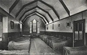 Dormitory Prints: Brixham, British Seamens Orphan Boys Home - Dormitory