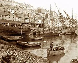 Brixham Harbour, Victorian period