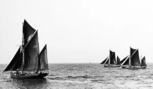 Brixham trawlers